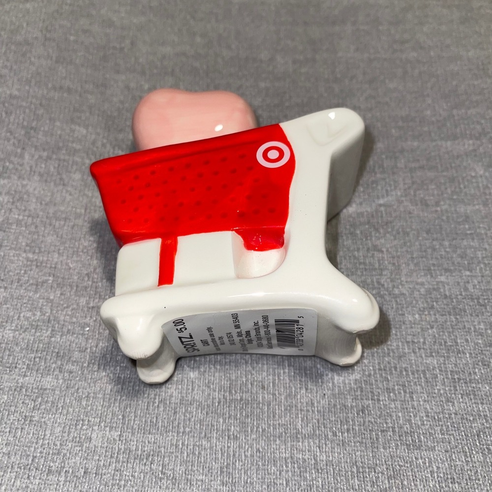 Target Spritz LOVE Heart Cart Ceramic Candy Dish Figurine Valentine‎ Decor Viral - Picture 3 of 6
